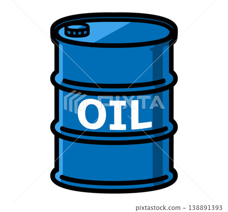 Crude oil, petroleum, drum, illustration material Crude oil, petroleum, drum, illustration material 138891393