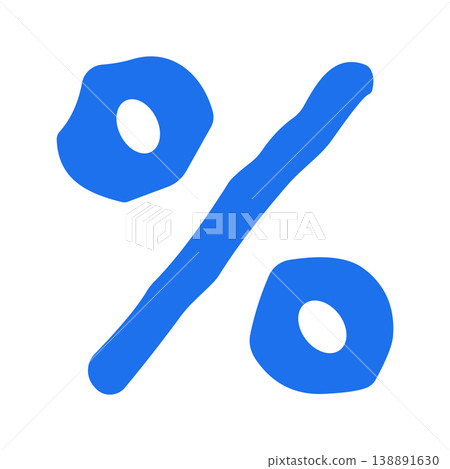 Percent Sign Sale Discount Symbol Doodle Hand Drawn Grunge Vector Graphic Illustration Percent Sign Sale Discount Symbol Doodle Hand Drawn Grunge Vector Graphic Illustration 138891630
