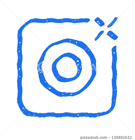 Social Media Camera App Icon Doodle Hand Drawn Grunge Vector Graphic Illustration Social Media Camera App Icon Doodle Hand Drawn Grunge Vector Graphic Illustration 138891632