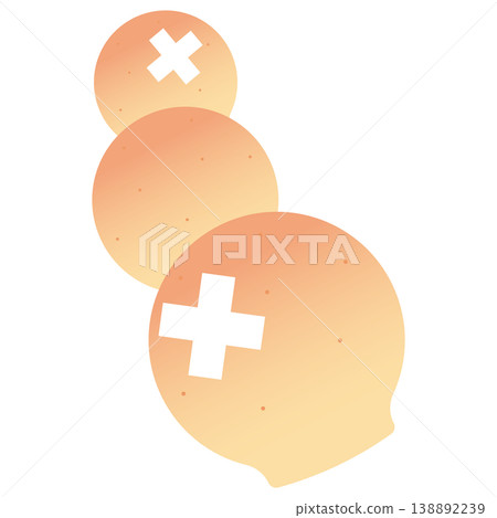 重疊凸起的示意圖 重疊凸起的示意圖 138892239