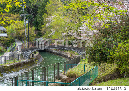 Lake Biwa Canal in Spring, Kyoto City Lake Biwa Canal in Spring, Kyoto City 138893840