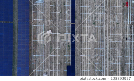 Building large agrivoltaic solar farm in agricultural field Building large agrivoltaic solar farm in agricultural field 138893957