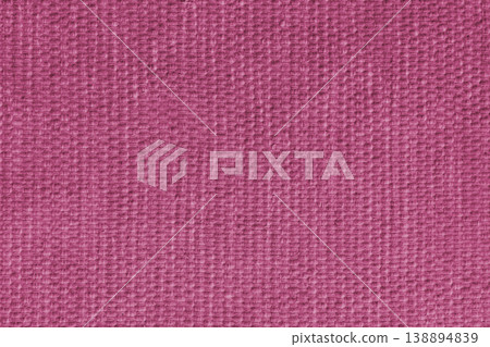 PInk upholstery fabric, cloth texture background with woven textile pattern, close up, macro PInk upholstery fabric, cloth texture background with woven textile pattern, close up, macro 138894839
