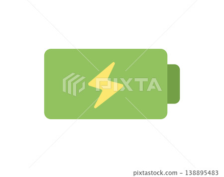 Illustration of the battery icon 138895483