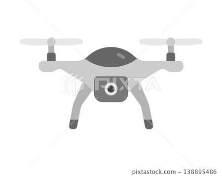 無人機圖示插圖 無人機圖示插圖 138895486