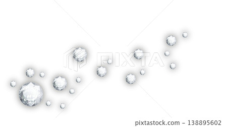 會發光或呈現黑色（最受歡迎的顏色）的寶石裝飾品。 138895602