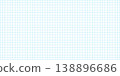 Seamless blue squared notebook pattern. Minimalist grid texture background for educational design, technical drawings and school stationery. Modern geometric backdrop for web and print. 138896686