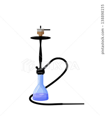 Blue Hookah with Hose Blue Hookah with Hose 138898155