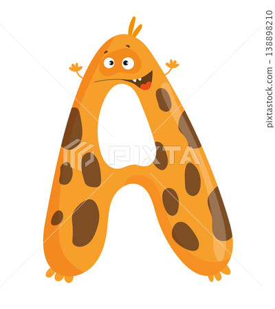 Monster Letter A Monster Letter A 138898210