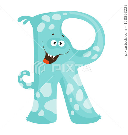 Monster Letter R Monster Letter R 138898222