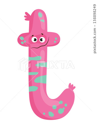 Monster Letter t Monster Letter t 138898249