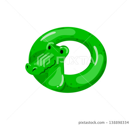 Crocodile Shaped Lifebuoy Crocodile Shaped Lifebuoy 138898334