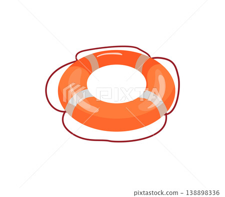 Classic Lifebuoy Illustration 138898336