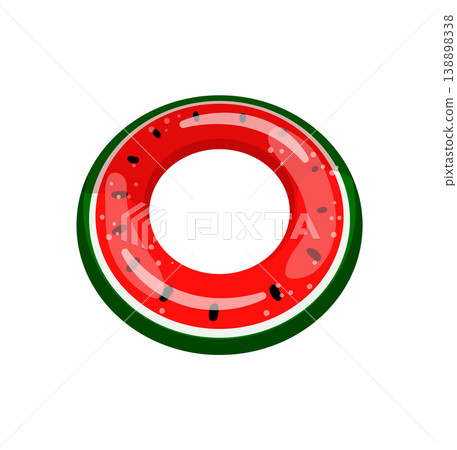 Watermelon Shaped Lifebuoy 138898338