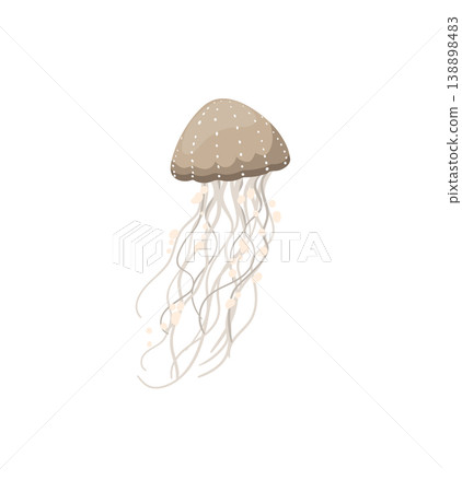 Light Brown Jellyfish Light Brown Jellyfish 138898483