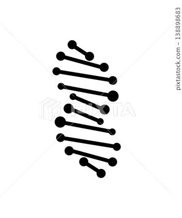 DNA Helix Icon DNA Helix Icon 138898683