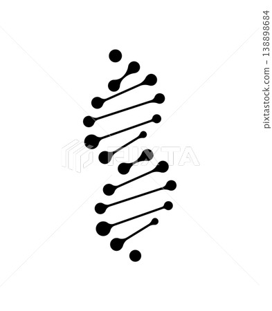 DNA Helix Icon 138898684
