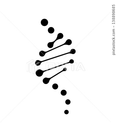 DNA Helix Icon DNA Helix Icon 138898685