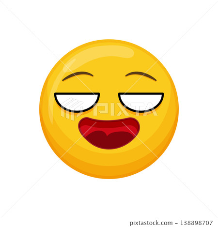 Grinning Expression Emoticon Grinning Expression Emoticon 138898707