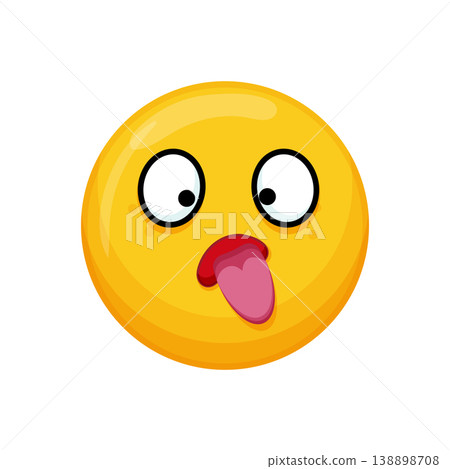 Cross Eyed Tongue Out Emoticon Cross Eyed Tongue Out Emoticon 138898708