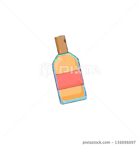 Massage Oil Bottle Massage Oil Bottle 138898897
