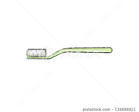 Green Toothbrush Green Toothbrush 138898921