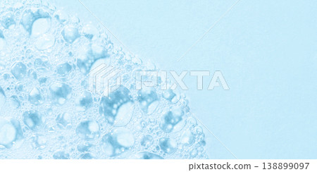 Texture of soap, shower gel or shampoo foam Texture of soap, shower gel or shampoo foam 138899097