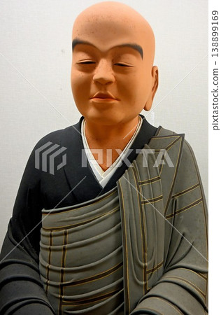 Statue of Kobo Daishi in kasuisai 138899169