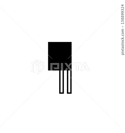 Stylized Linear Comma Punctuation Mark 138899324