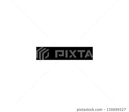 Solid Linear Hyphen Minus Punctuation Solid Linear Hyphen Minus Punctuation 138899327