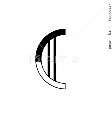 Linear Split Left Parenthesis Bracket Linear Split Left Parenthesis Bracket 138899337
