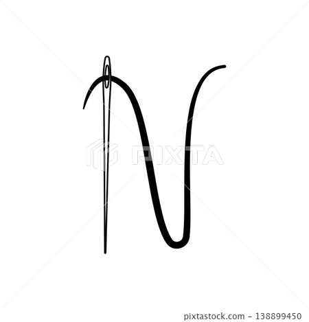 Letter N from Needle and Thread Letter N from Needle and Thread 138899450