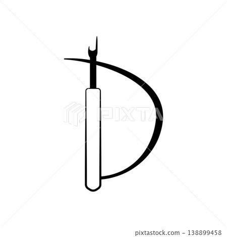 Letter D from Needle and Seam Ripper 138899458