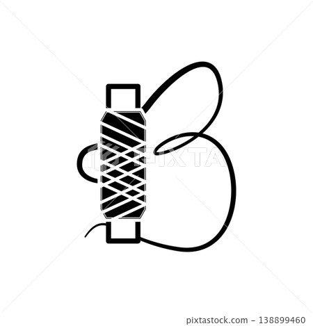 Letter B from Thread and Bobbin Letter B from Thread and Bobbin 138899460