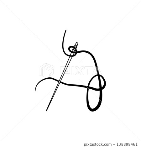 Letter A from Needle and Thread Letter A from Needle and Thread 138899461