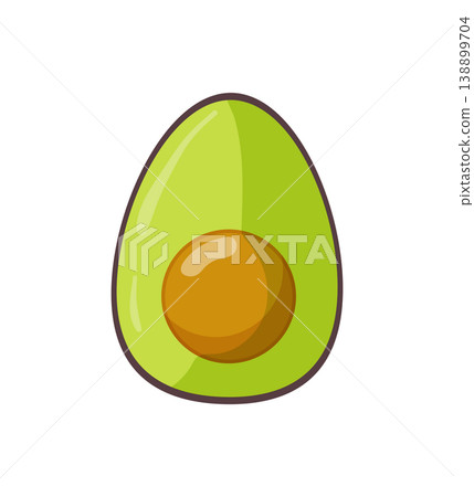 Half Avocado Half Avocado 138899704