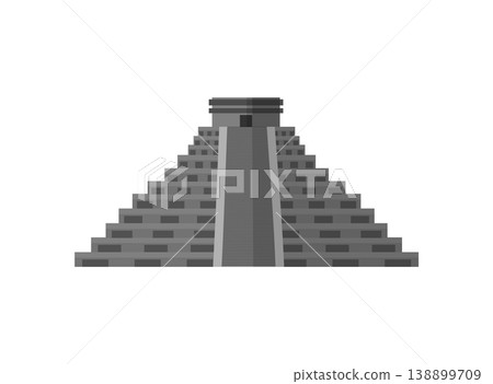 Ancient Stone Pyramid 138899709