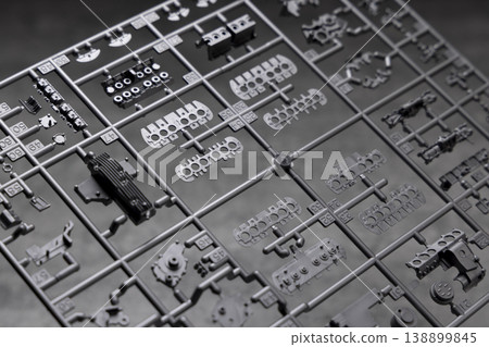 Motorcycle model sprue Motorcycle model sprue 138899845