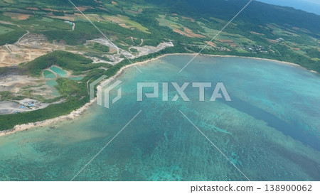 Landscape seen from an airplane Landscape seen from an airplane 138900062