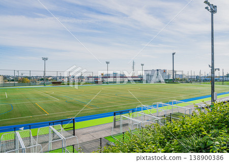 濱松市(靜岡縣)濱北平口足球場一景 濱松市(靜岡縣)濱北平口足球場一景 138900386