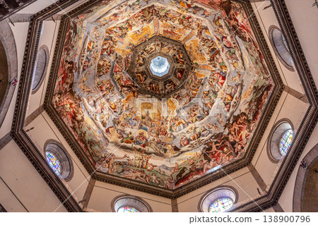 cupola dome of the cathedral, Florence, Italy cupola dome of the cathedral, Florence, Italy 138900796