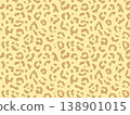 Seamless wild animal fur pattern 138901015