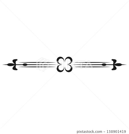 Vintage Decorative Border Icon Design 138901419
