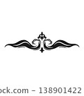 Vintage Decorative Border Icon Design 138901422