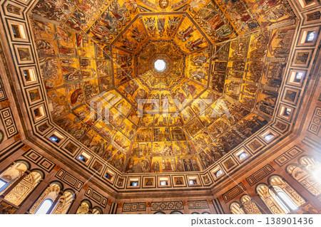 Baptistery of saint John, Florence, Italy 138901436
