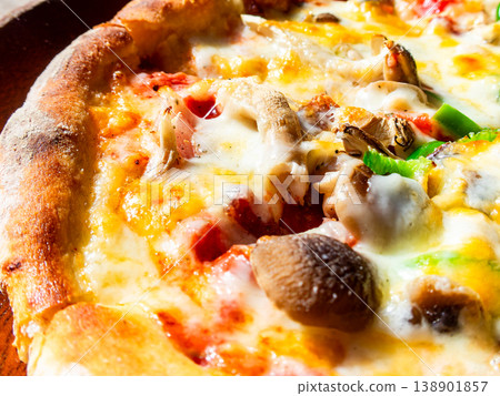 Delicious looking pizza Delicious looking pizza 138901857