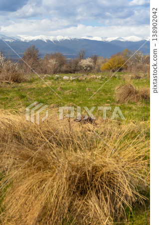 Spring landscape in Bansko Bulgaria Spring landscape in Bansko Bulgaria 138902042