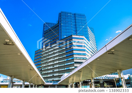Tokyo cityscape, Japan, with views of Gate City Osaki and other areas = 10th 138902333