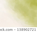 Yellow-green watercolor background texture 138902721