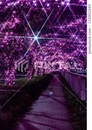 燈光秀 ~東京目黑川 大家的燈光秀 20~ 燈光秀 ~東京目黑川 大家的燈光秀 20~ 138902894